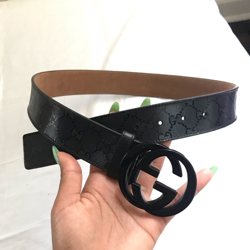 SOLD Gucci Monogram Belt
